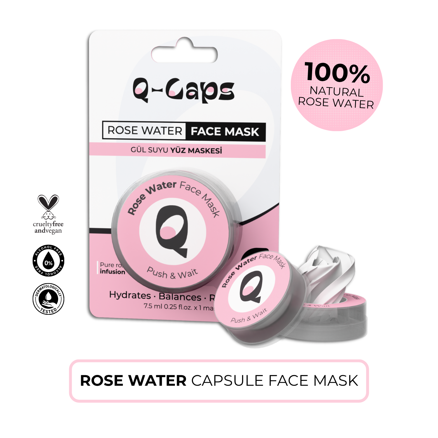Rose Water Face Mask