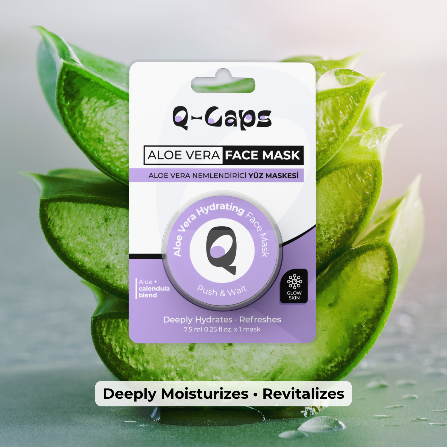 Aloe Vera Hydrating Face Mask - Image 2