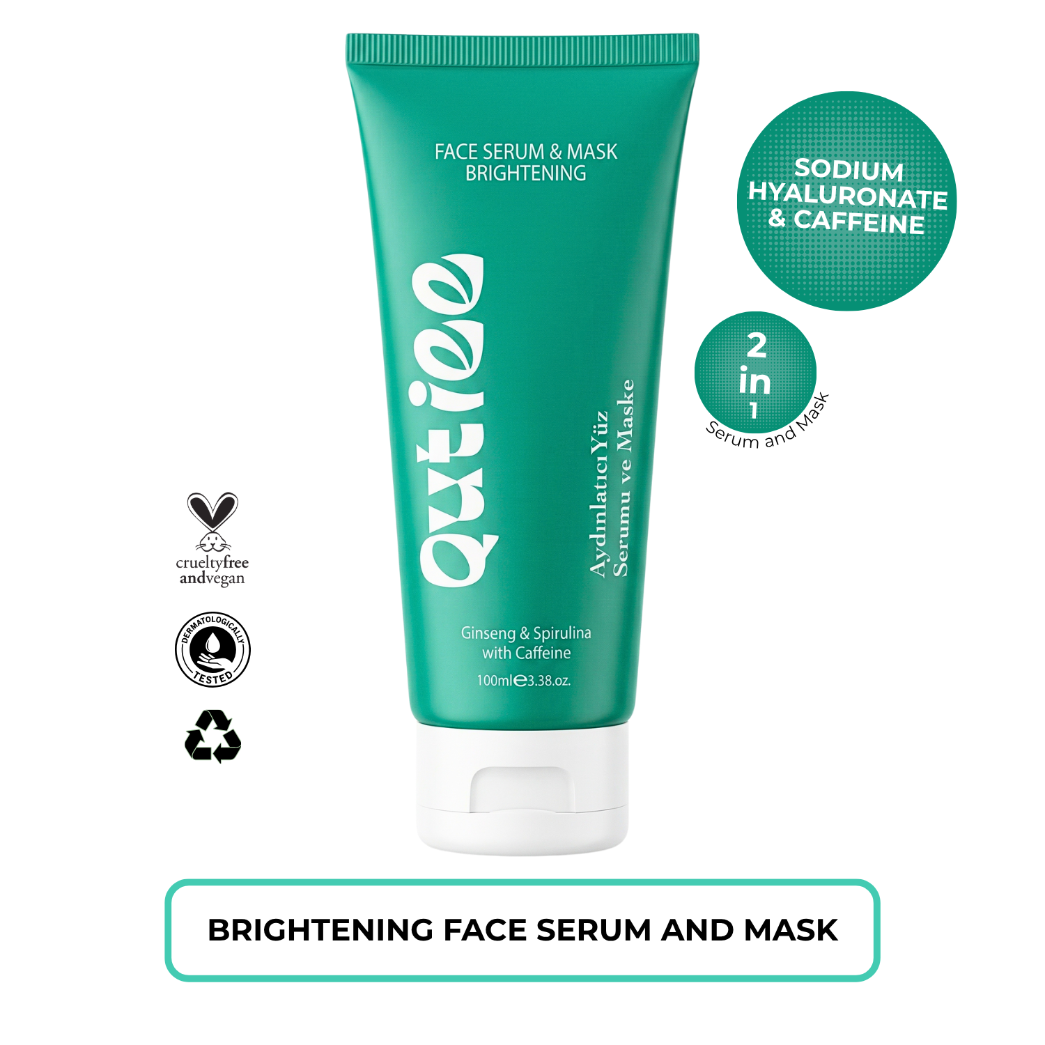 Brightening Face Serum & Mask
