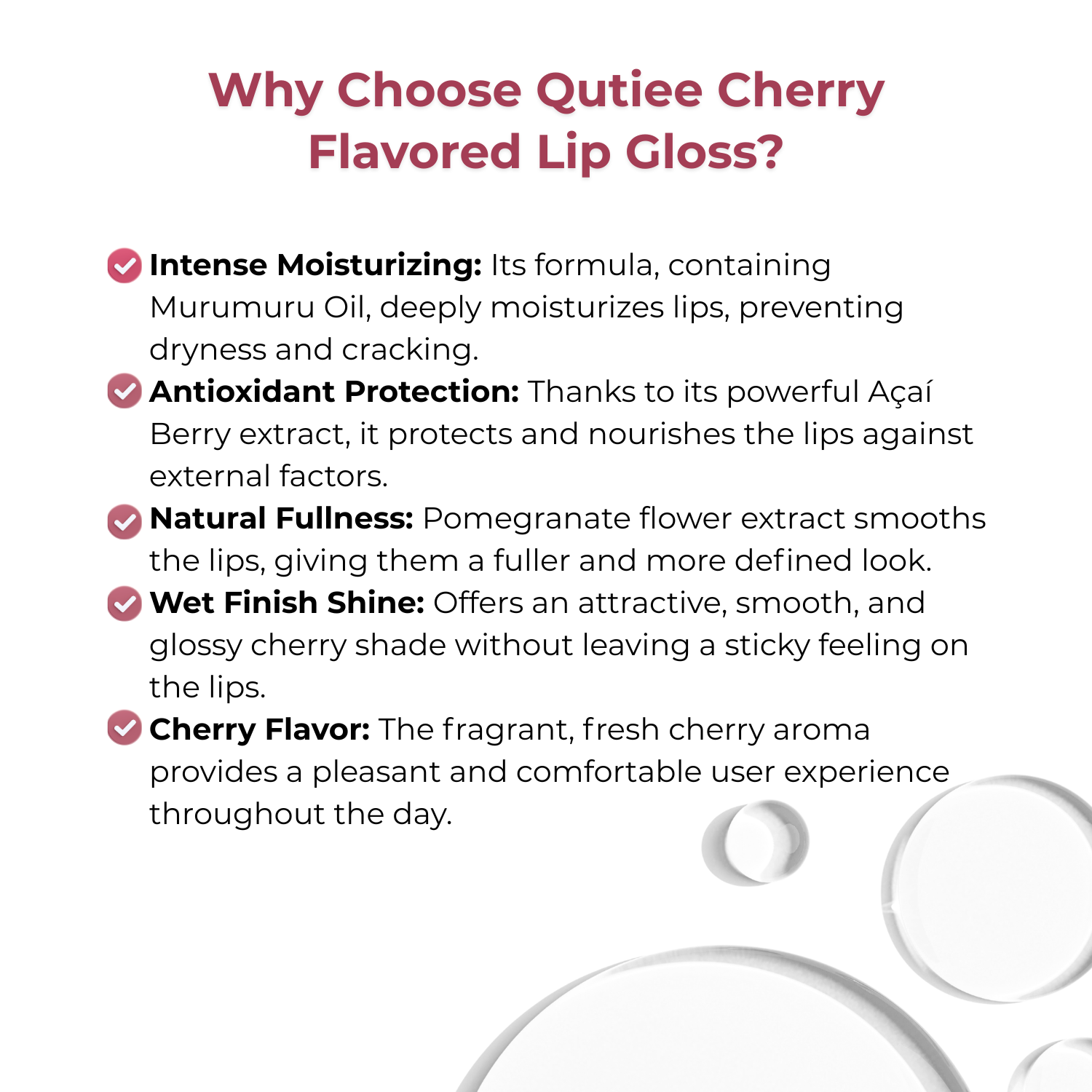 Cherry Lip Gloss - Image 3