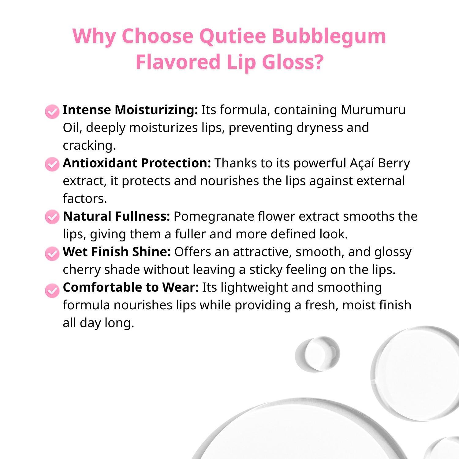 Bubble Gum Lip Gloss - Image 3