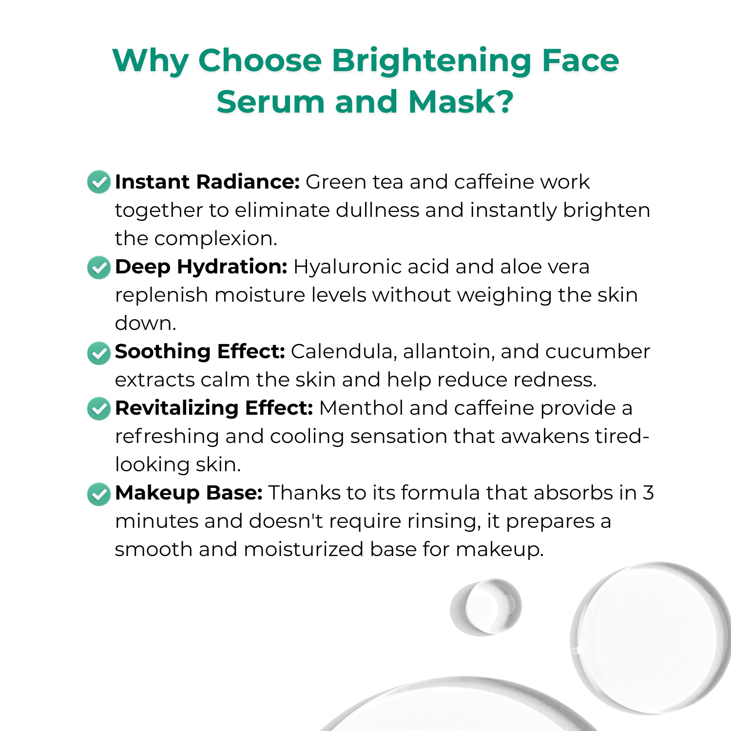 Brightening Face Serum & Mask - Image 4